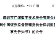 梦见官材顶格重罚！*ST广道实控人被终身市场禁入